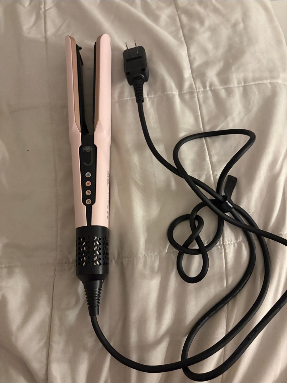 amazon slopehill air straightener 2-in-1 wet to dry blow dryer and straightener